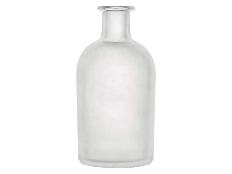 Frosted Boston Round Diffuser Bottle