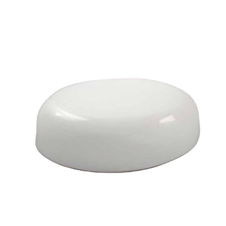 White dome lid